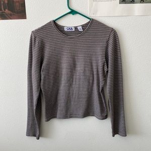 VINTAGE STRIPED LONG SLEEVE